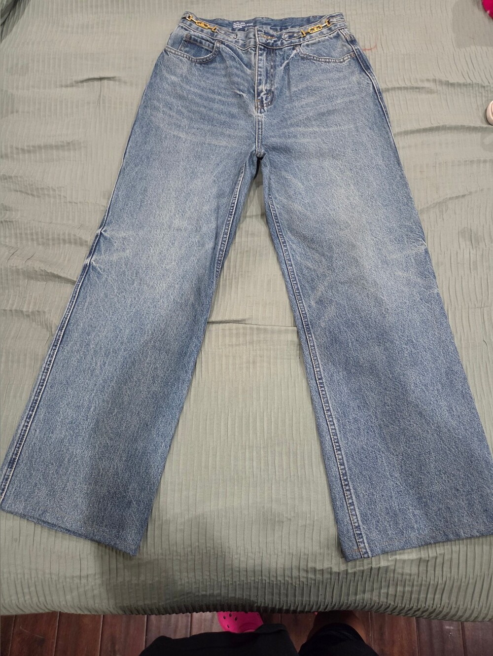 CELINE Jane Flare Jeans in Union Wash Denim
